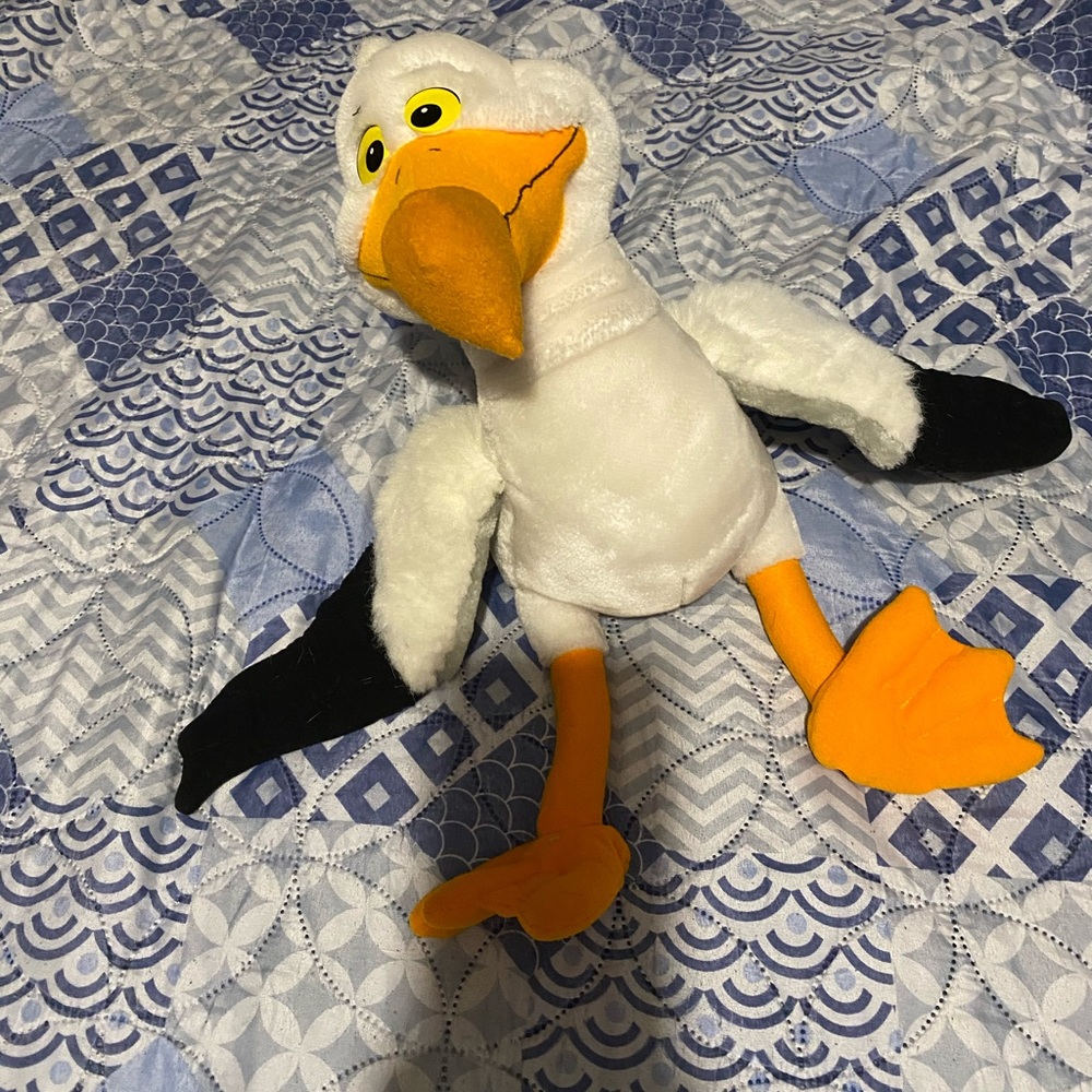Little Mermaid “Scuttle” plush